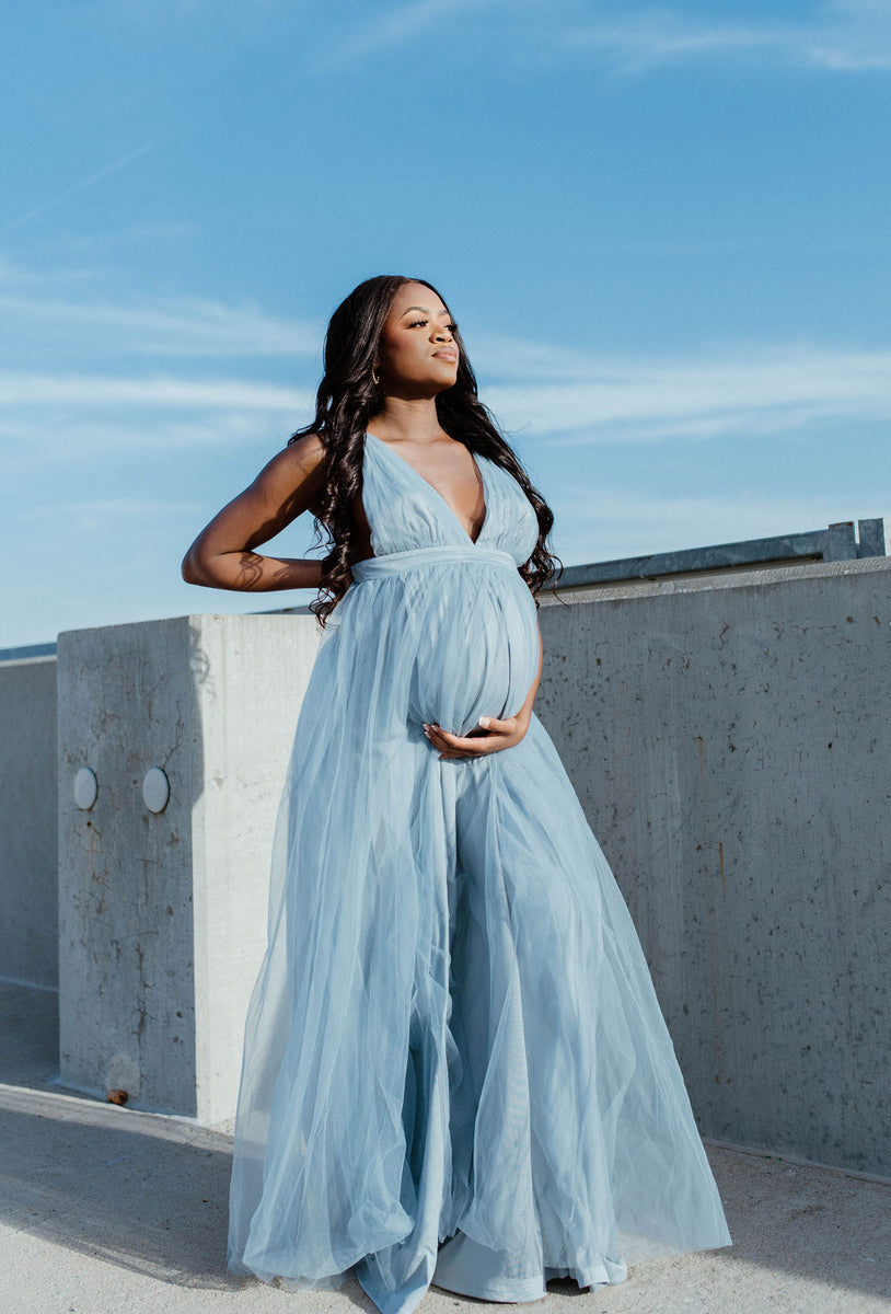 hamptons maxi dress The Hamptons Maxi Dress -BLUE