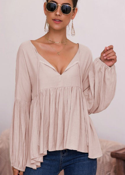 Color me Beige top