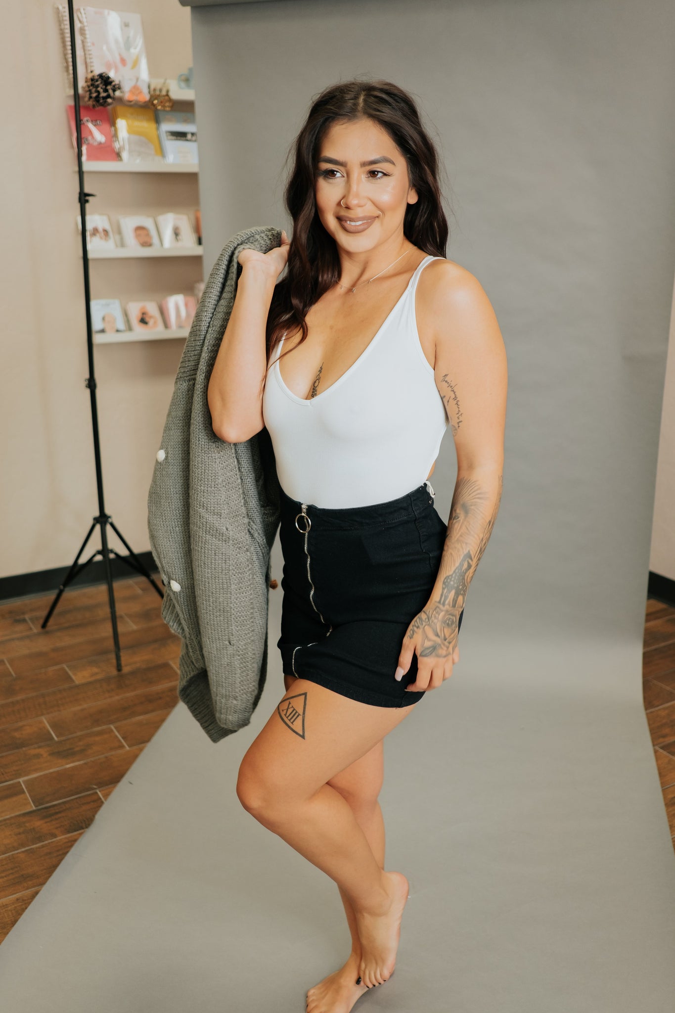 Demi black skirt
