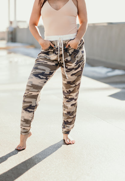 Camo joggers