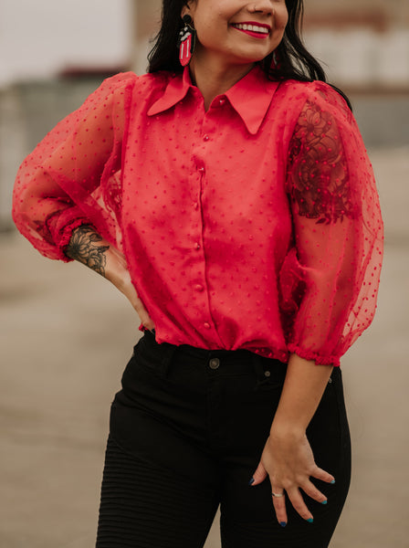 Red Rose Top