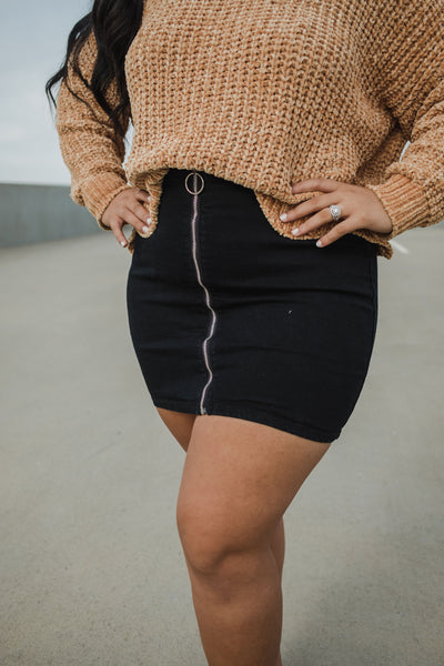 Demi black skirt