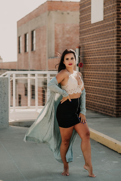 Demi black skirt