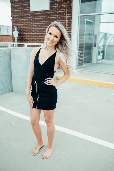 Demi black skirt