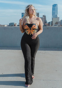 Willow Butterfly Corset Top