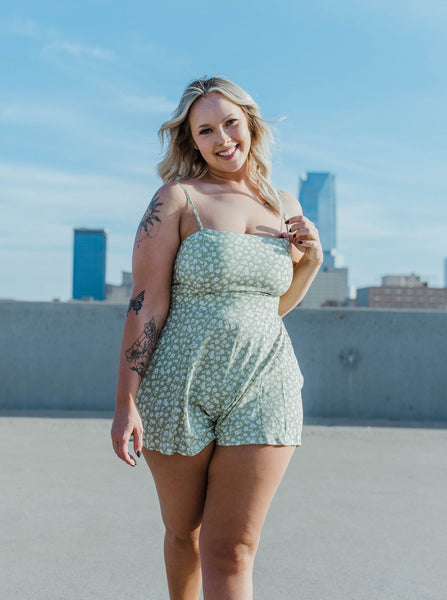 Fletcher Romper -GREEN