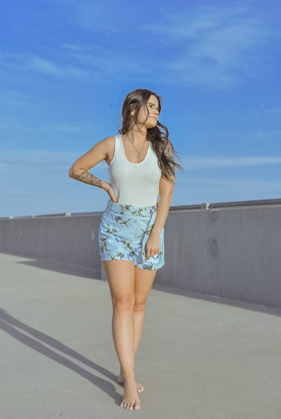 Sitting Poolside Floral BOTTOM