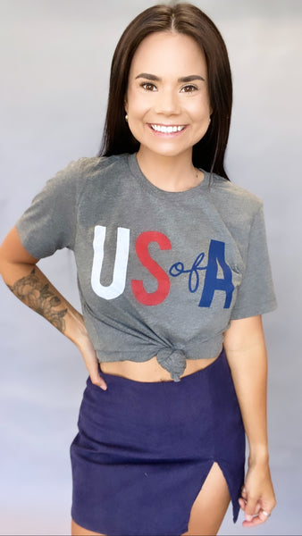 USA unisex tee