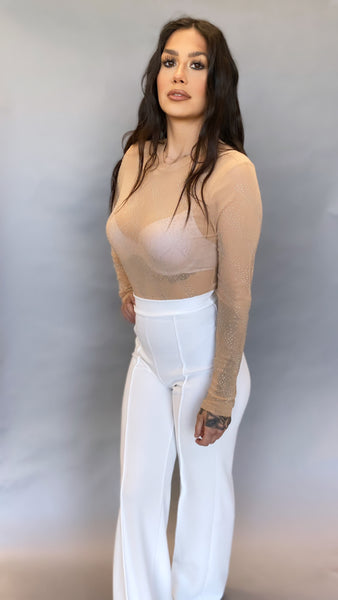 Lost Chances Rhinestone Bodysuit