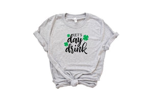 Day drinking st.pattys day tee