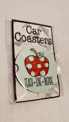 TEACHERS car coaster