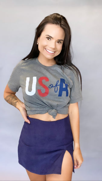 USA unisex tee