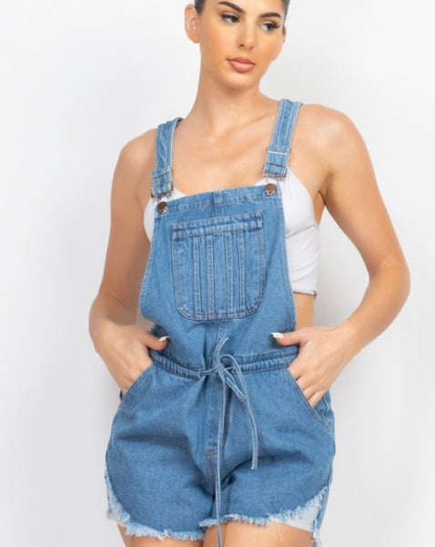 Ava Short Overalls