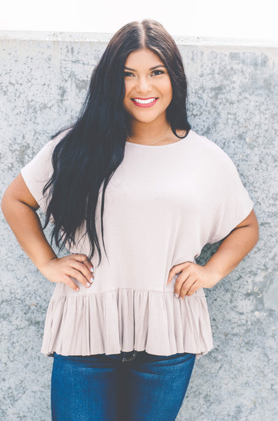 Anastasia peplum