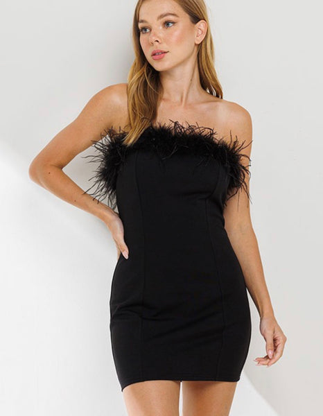 Nashville Night Out Feather Dress