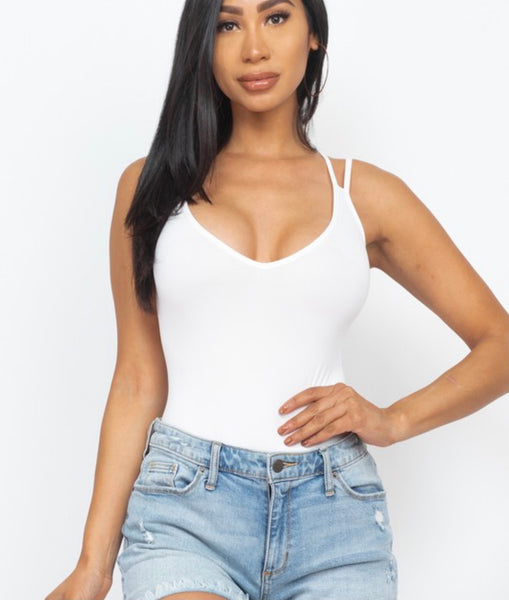 After Hours Bodysuit -WHITE