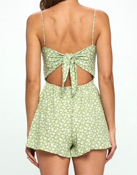 Fletcher Romper -GREEN