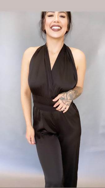 Multiple Personalities Black Multi-way Jumpsuit