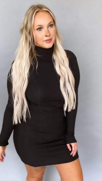 Tia Ribbed Mini Dress