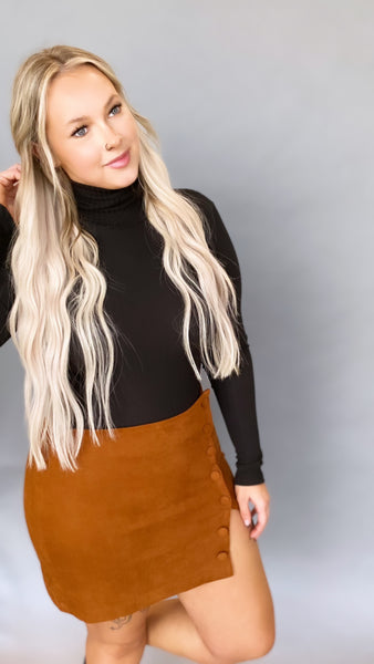 Hold On To Fall Mini Skirt