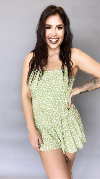 Fletcher Romper -GREEN