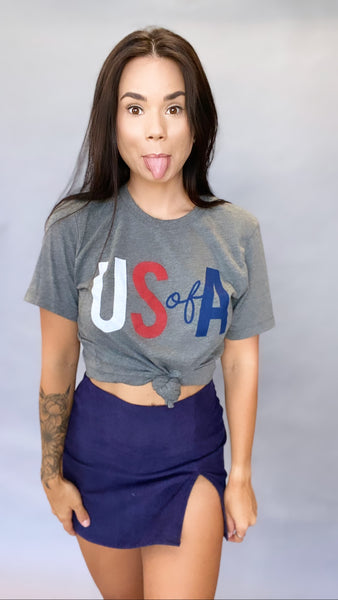 USA unisex tee