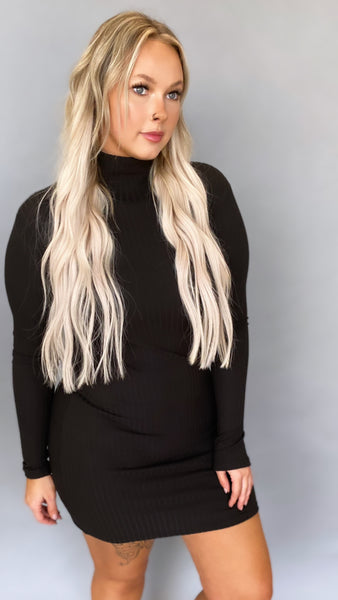 Tia Ribbed Mini Dress