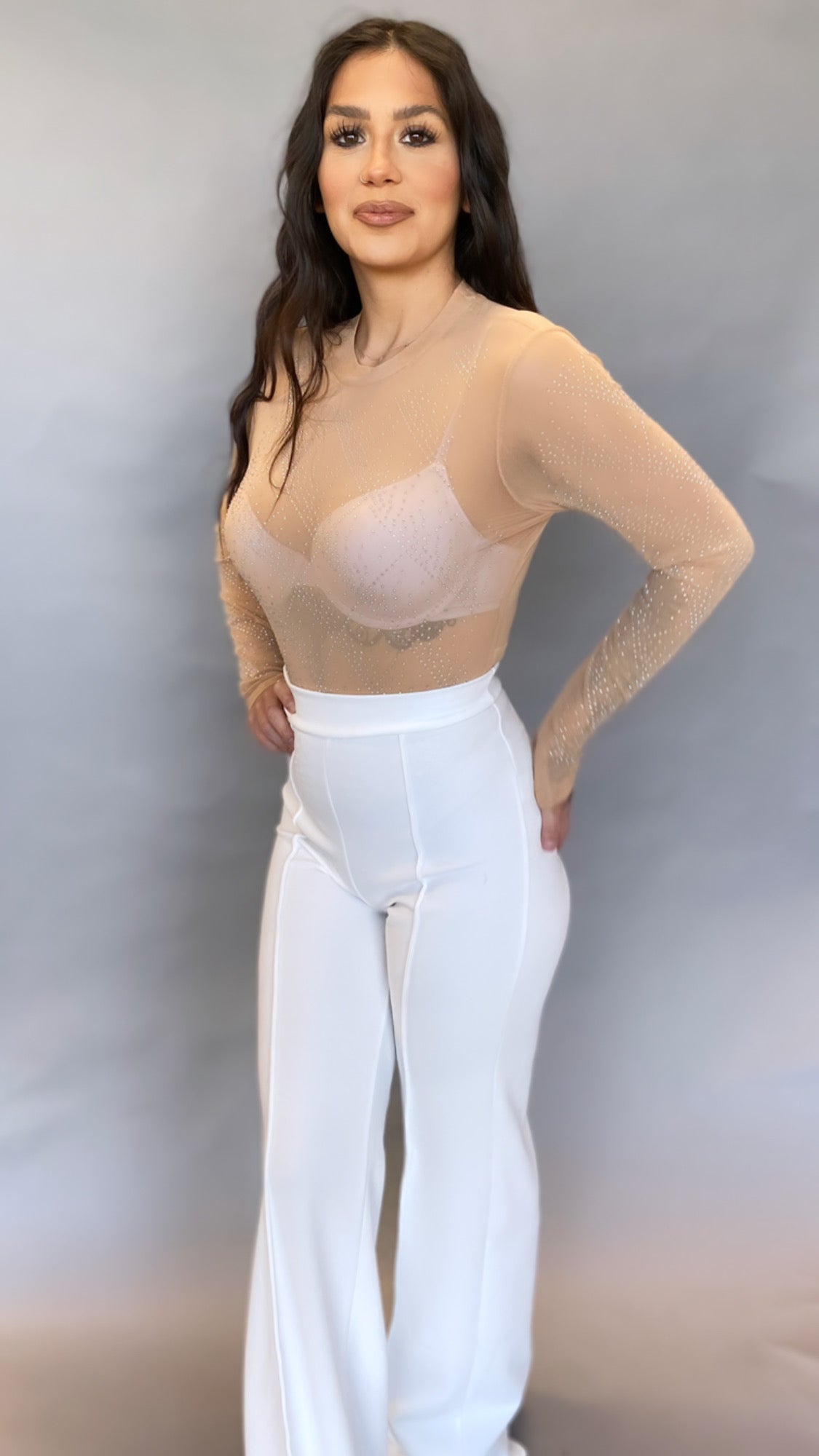 Lost Chances Rhinestone Bodysuit