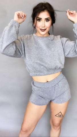 Heather Grey Shorts