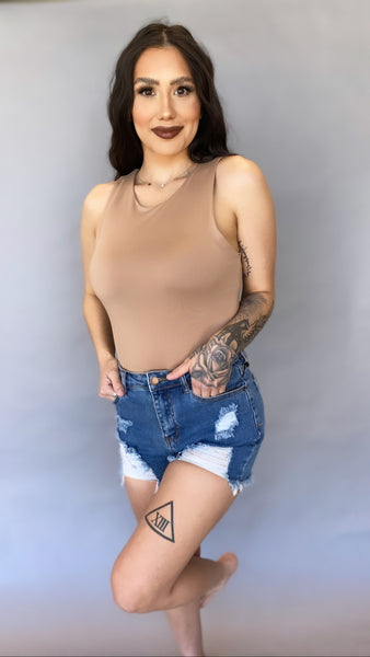 Alyssa Smoothing Bodysuit -NUDE