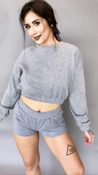 Heather Grey Shorts