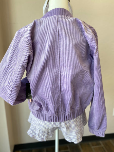 Adelaide Corduroy Jacket -LILAC