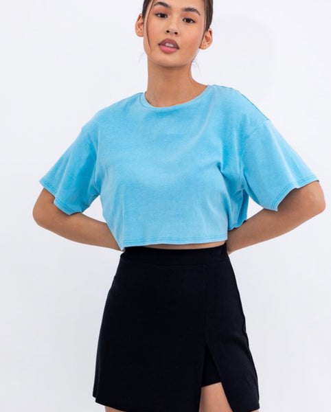 Lane Detailed Crop Top