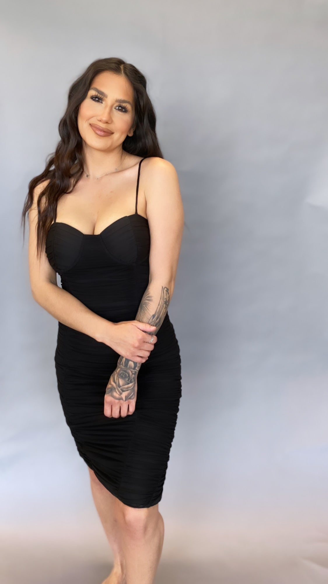 Gemma Black Dress