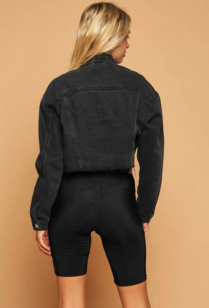 Benji Black Denim Jacket