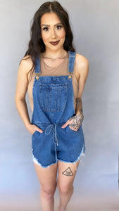 Ava Short Overalls