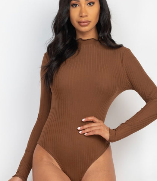 The Rachel Bodysuit Chocolate