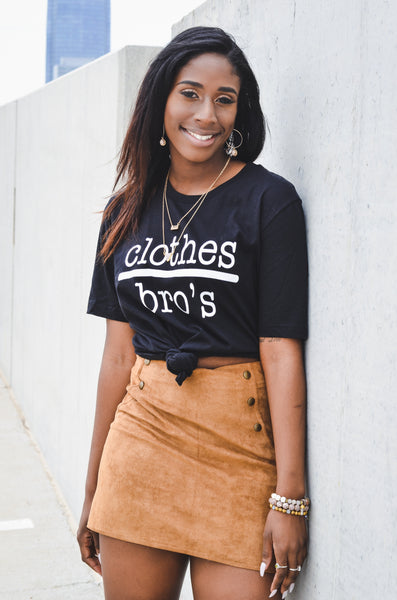 Shiloh suede skirt