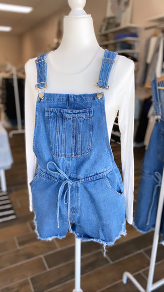 Ava Short Overalls