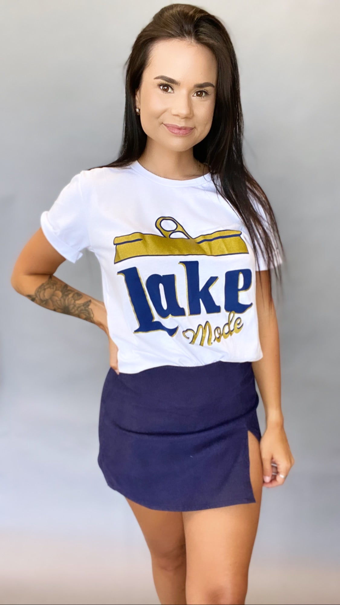 Lake Mode Graphic Tee Boyfriend Fit